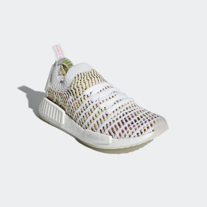 adidas NMD R1 STLT Multi-Color (W) Cloud White/Semi Solar Yellow/Solar Pink (B43838)