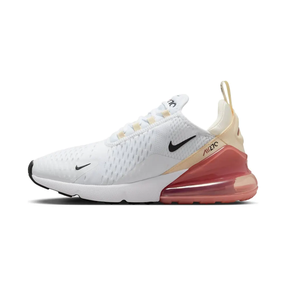 Nike AIR MAX 270 “White Pale Ivory Muslin Black” (AH6789-123)