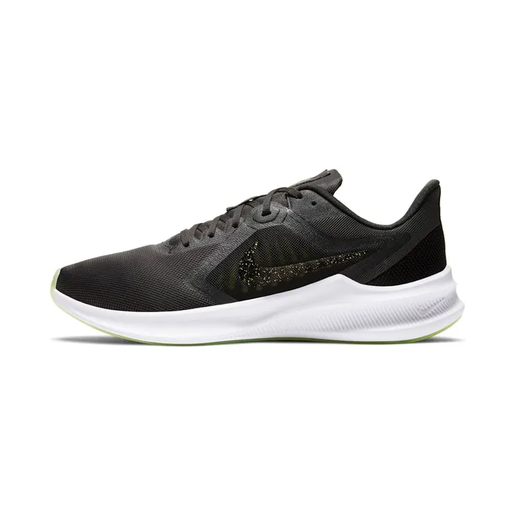 Nike Downshifter 10 SE “Dark Smoke Grey / Limelight / Medium Olive / Black” (CI9983-001)
