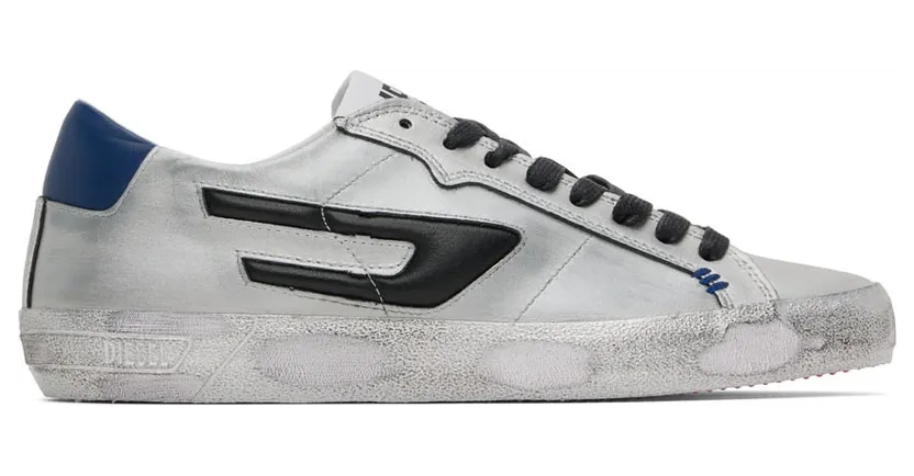 Diesel Silver S-Leroji Sneakers (Y02971P4791)