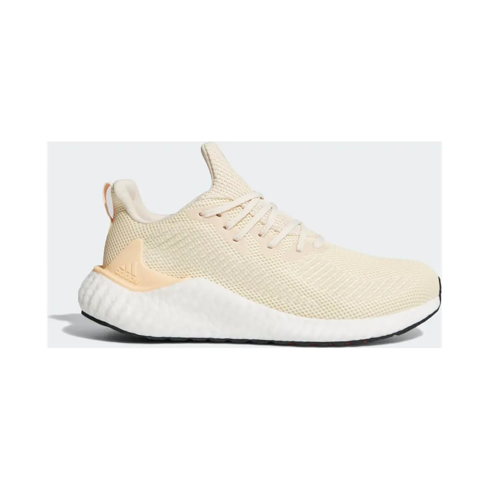 adidas Alphaboost Schuh Ecru Tint / Silver Met. / Glow Orange (G28565)