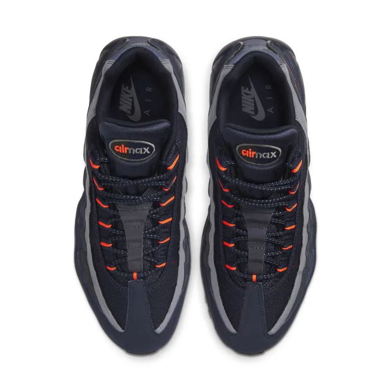 Nike Air Max 95 Logo Navy Orange (CW7477-400)