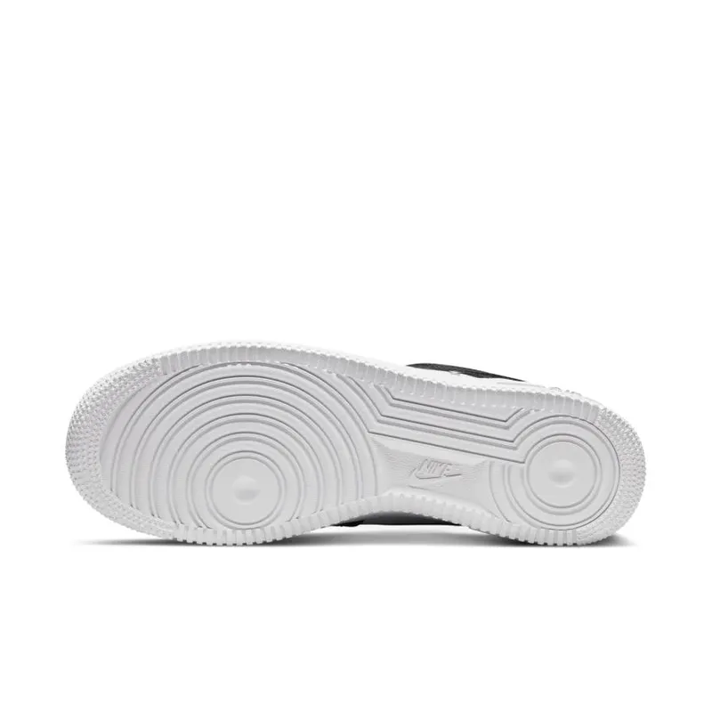 Nike Air Force 1 Low ’07 PRM Black White Metallic Silver (DA8571-001)
