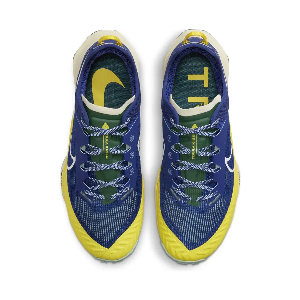 Nike Air Zoom Terra Kiger 8 Trail Running Shoes for Men Blue (DH0649-400)