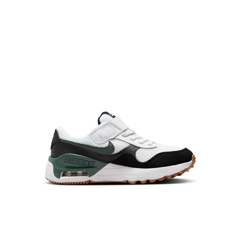 Nike Air Max SYSTM White Black Barely Volt Vintage Green (DQ0285-115)