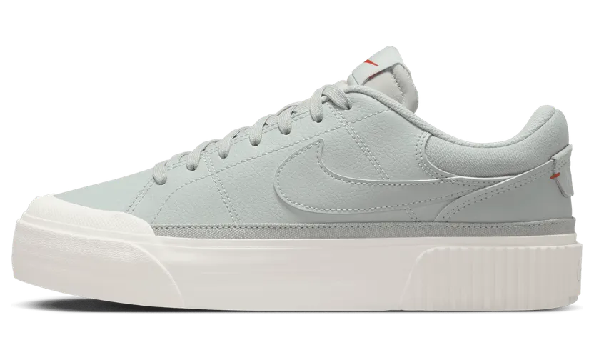 Nike Court Legacy Lift Light Silver Sail Picante Red Feather (DM7590-003)
