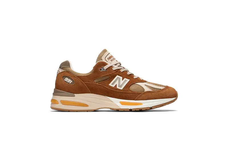 New Balance 991v2 MiUK Caramel Cafe (U991GB2)