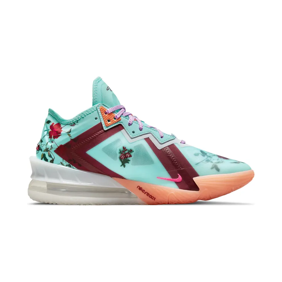 Nike LeBron 18 Low Floral (CV7562-400)