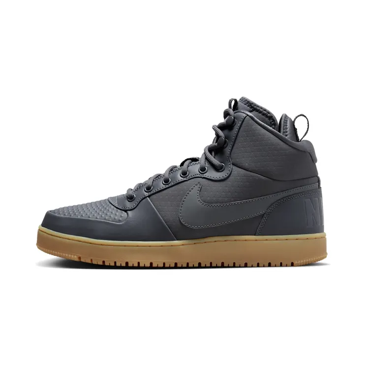 Nike Court Borough Mid Winter “Dark Grey / Hyper Crimson / Gum Light Brown” (AA0547-001)
