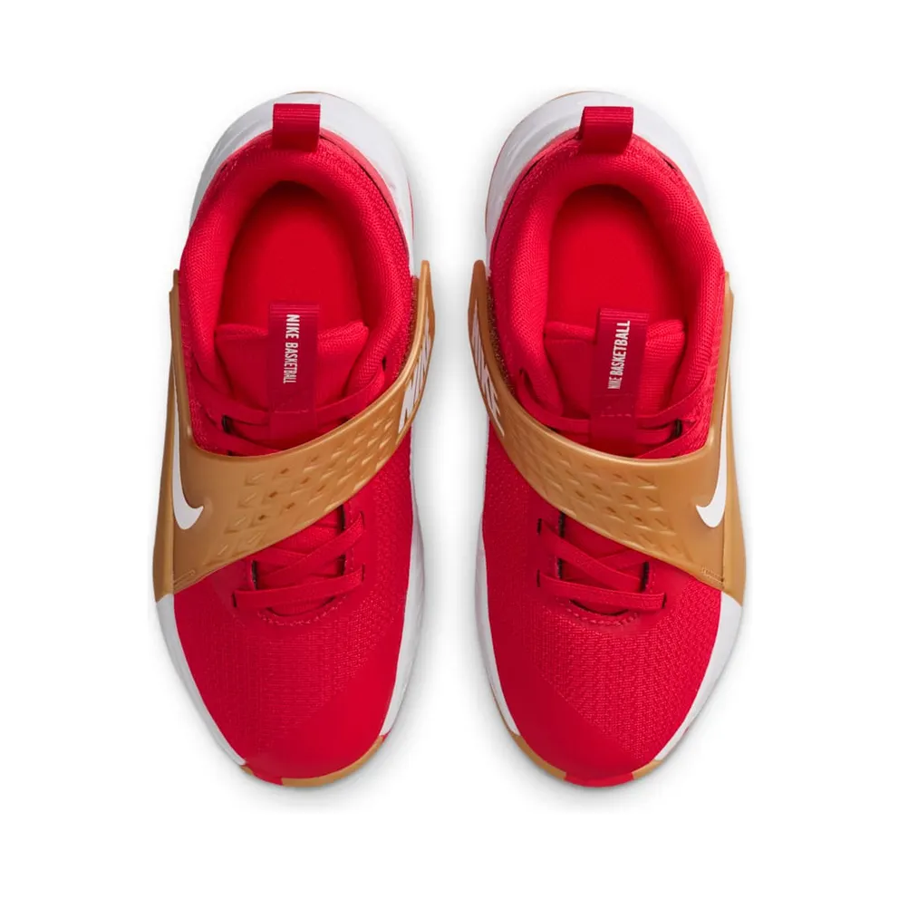 Nike Team Hustle D 12 University Red Metallic Gold (HF6280-603)