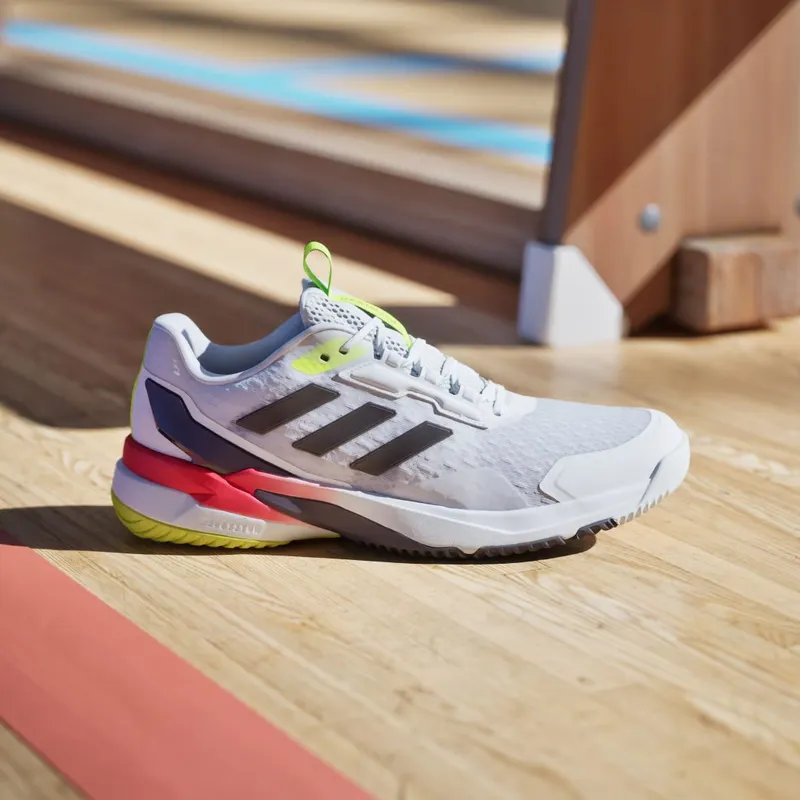 Adidas Crazyflight 6 Indoor Cloud White / Aurora Met. / Semi Lucid Red (HQ4685)