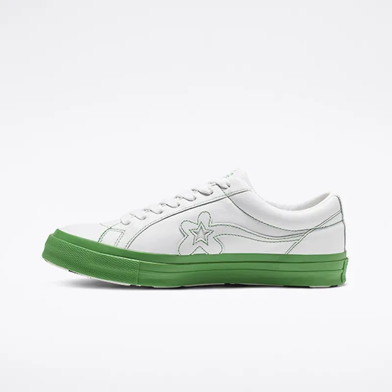 Converse One Star Ox Golf Le Fleur Color Block Pack Green White/Green-White (164025C)
