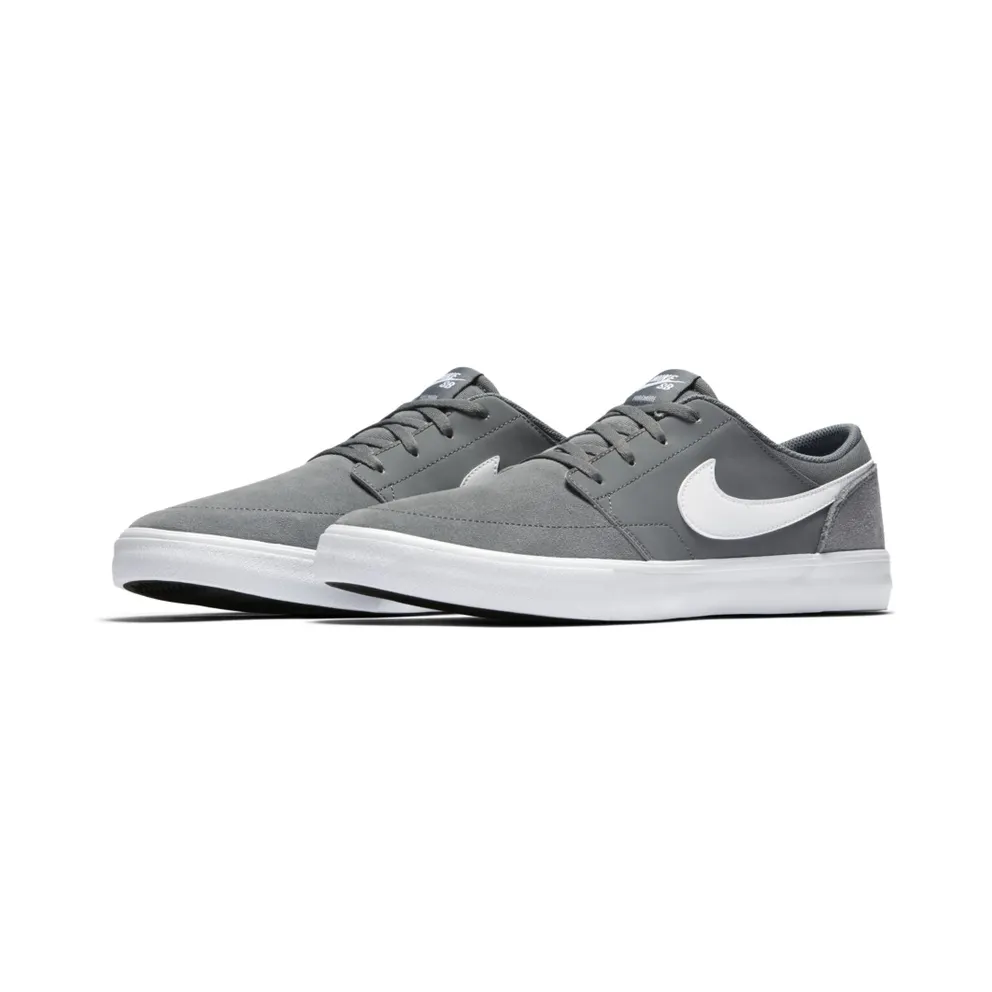 Nike Sb Portmore Ii Solar Cool Grey/White-Black Cool Grey/White-Black (880266-010)