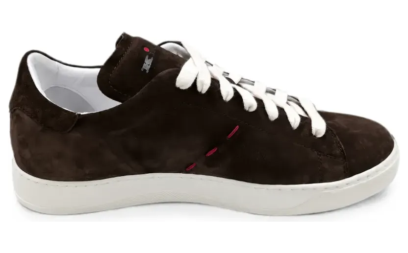 Kiton Sneakers mit Wildleder-Finish – Braun (USSA421N014120)