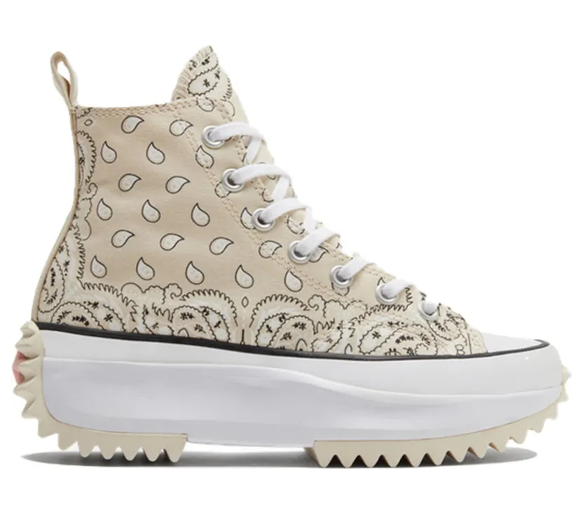 Converse Run Star Hike Hi Paisley Beige (W) (171941C)