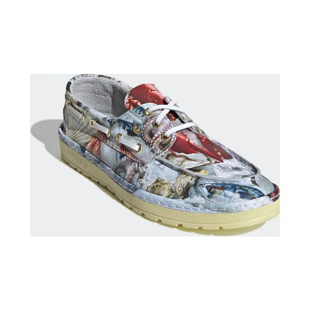 adidas Saint Florent Seafood Footwear White/Footwear White/Gold Metallic (FW6672)
