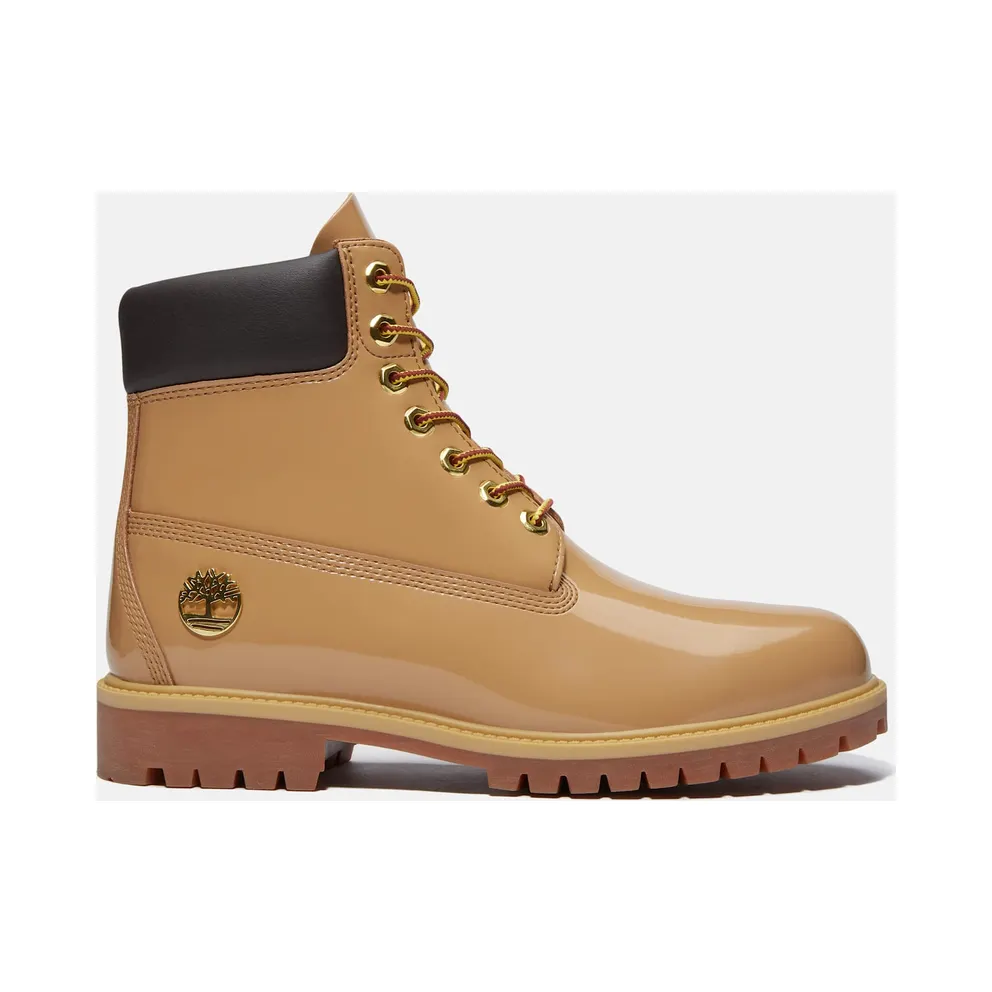 Timberland 6″ Premium Waterproof Patent Boots Finch Wheat (TB0A41MW-A3K)
