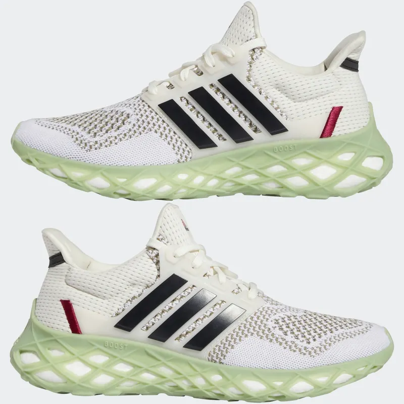 adidas Ultraboost Web DNA Core White / Carbon / Orbit Green (GZ3679)
