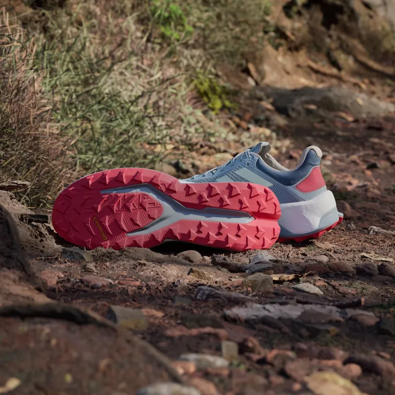 Adidas Terrex Soulstride Ultra Trail Running Magic Grey / Linen Green / Pure Ruby (IH3794)