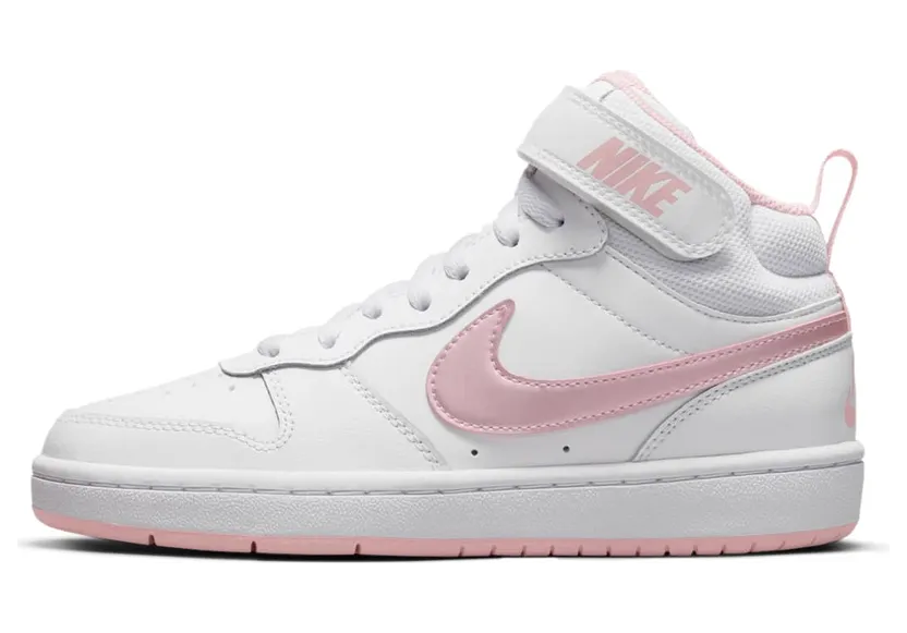 Nike Court Borough Mid 2 White Pink Glaze (CD7782-105)