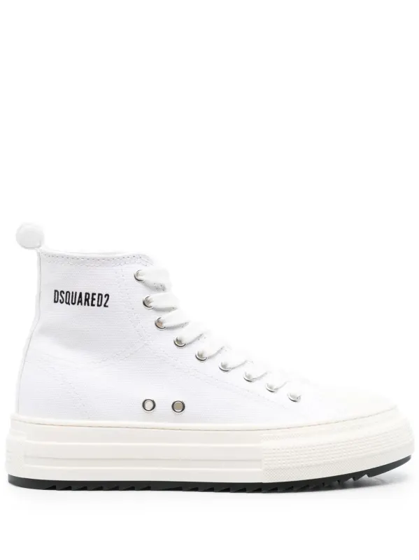 DSQUARED2 High-Top- mit Plateau – Black (SNW023125406362)