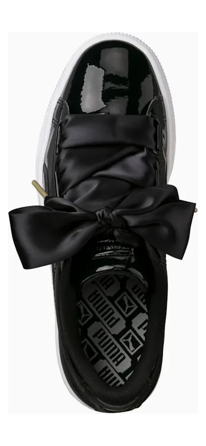 Puma WMNS Basket Heart Patent Black (363073-01)
