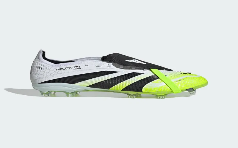 adidas Predator Elite Fold-Over Tongue FG Cloud White Core Black Lucid Lemon (JP9915)