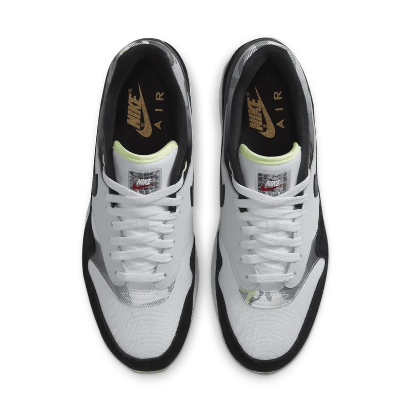 Nike Air Max 1 Remix White/Black-Pure Platinum-Iron Grey (DB1998-100)
