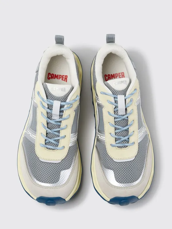 Camper Pelotissima Bicolor Abstract Design Leather and Nubuck Multicolor (K101134-001PELOTISSIMA0)