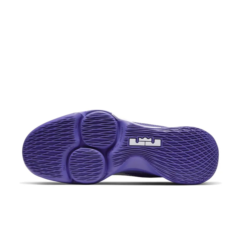 Nike LeBron Witness 4 White/Voltage Purple White/Voltage Purple-Pure Platinum-Metallic Gold (BV7427-100)