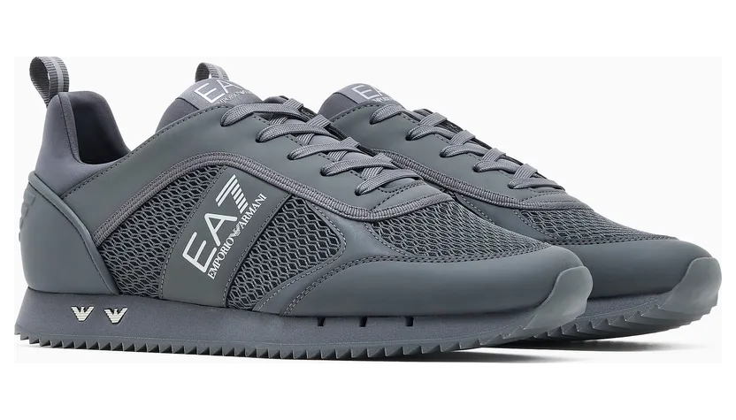 Armani Black And White In Mesh With Rubber Sole (7X000334-AF18610-M8341) (2)