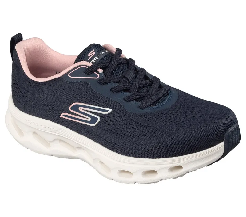 Skechers GO WALK Glide-Step 2.0 – Krisshirt Sneaker Marine/Pink