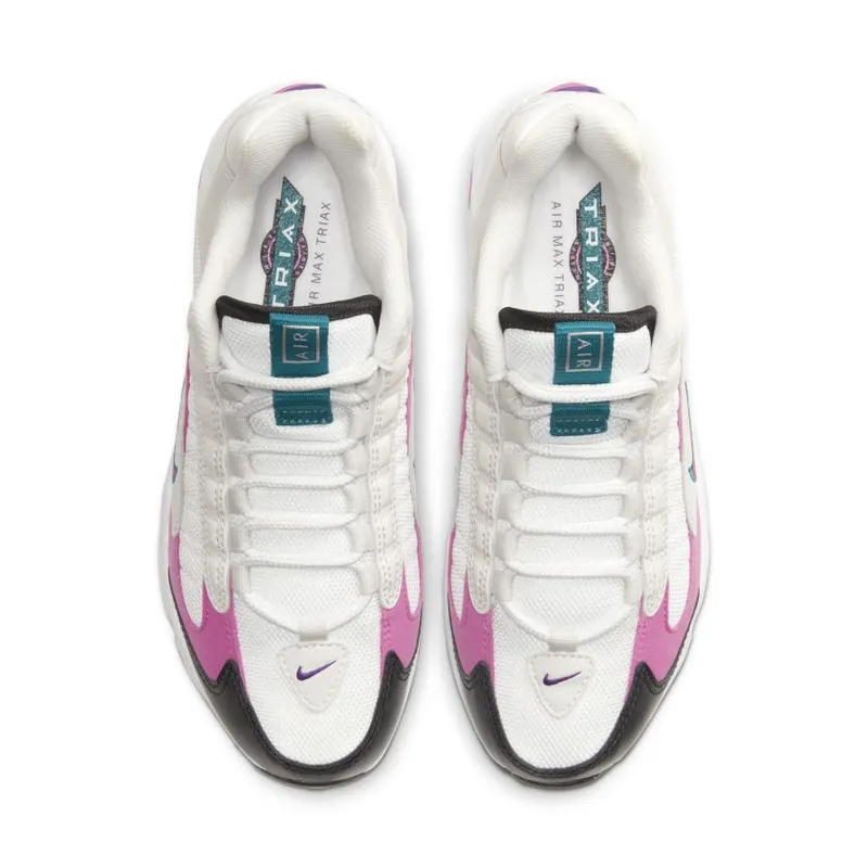 Nike Air Max Triax 96 White (W) White/Bright Spruce-Platinum Tint-Active Fuchsia (CQ4250-102)