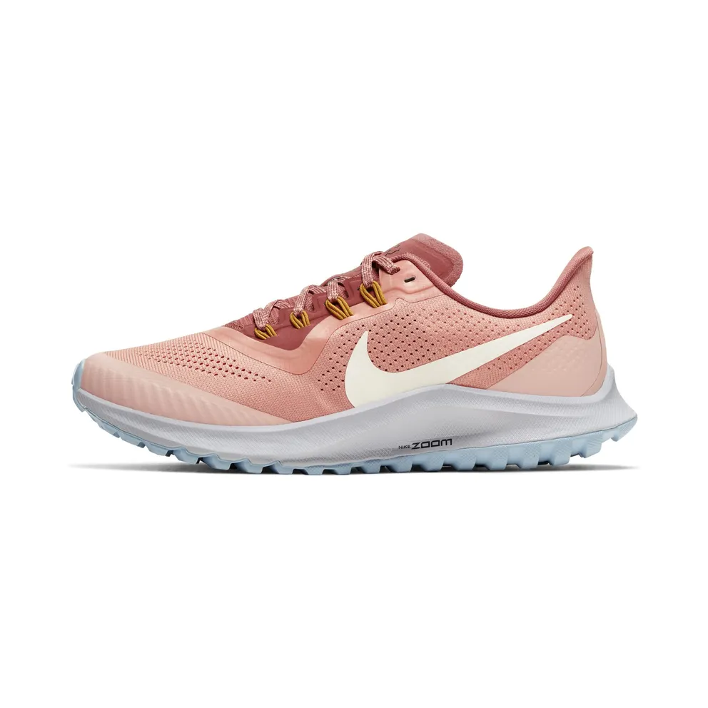Nike Air Zoom Pegasus 36 Trail Pink Quartz (W) Pink Quartz/Canyon Pink-Sky Grey-Pale Ivory (AR5676-601)