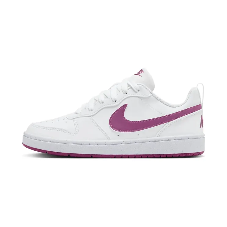 Nike Court Borough Low Recraft “White / Hot Fuchsia” (DV5456-121)