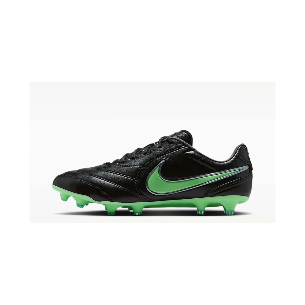 Nike Tiempo Ligera Pro Artificial-Grass Low-Top “Black/Black/Illusion Green” (HQ3158-002)