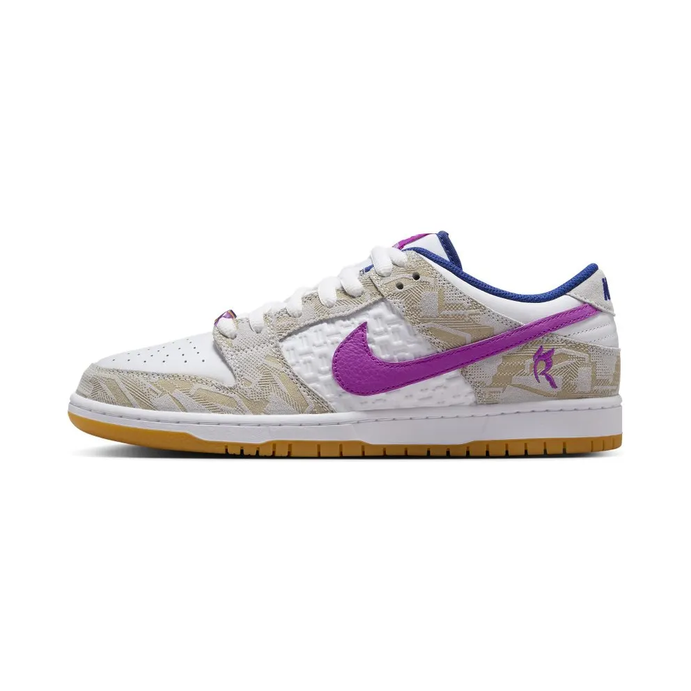 Nike SB Dunk Low Premium Pure Platinum/Vivid Purple/White/Deep Royal Blue (FZ5251-001)