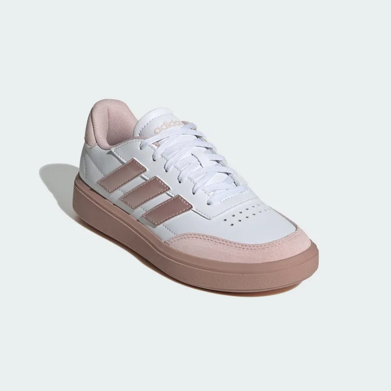 adidas Courtblock Cloud White Sandy Pink Met. Sandy Pink (ID6498)
