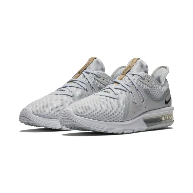 Nike Air Max Sequent 3 Pure Platinum Black-White (W) “Pure Platinum / White / Black” (908993-008)