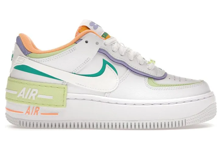 Nike Air Force 1 Low Shadow White Peach Cream Lime (DX3718-100)