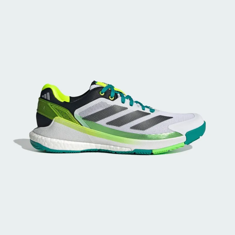 Adidas Crazyquick BOOST Padel Cloud White / Core Black / Lime Burst (JP7203)