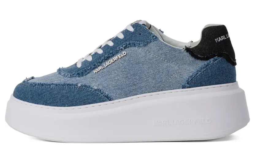 Karl Lagerfeld Anakapri denim sneakers – Blue (KL63526D668)