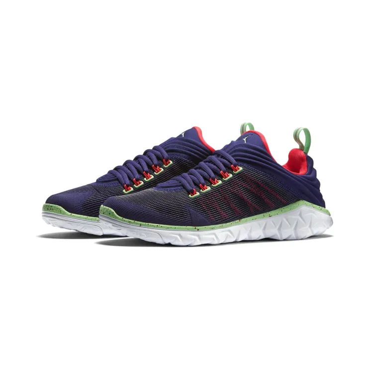 Jordan Flight Flex Trainer Ink/Lt Psn Green-Infrrd 23-White