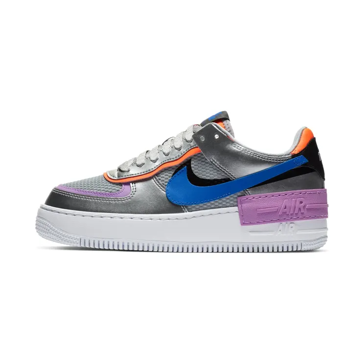 Nike Air Force 1 Shadow Metallic Silver (CW6030-001)