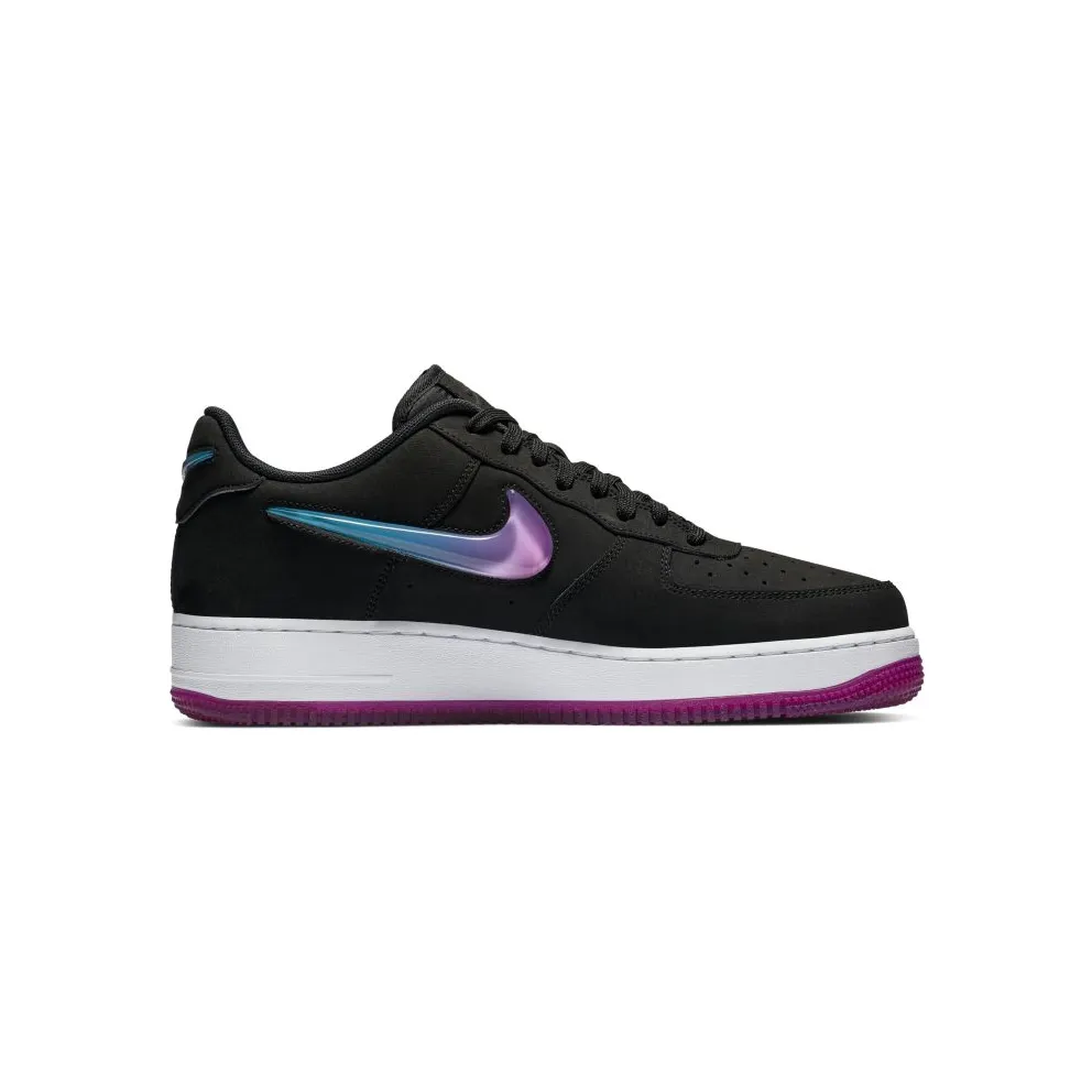 Nike Air Force 1 Low Jelly Jewel Black Black/Active Fuchsia-Blue Lagoon-White (AT4143-001)