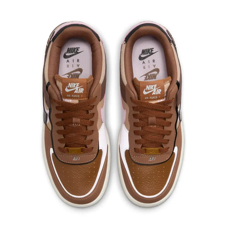 Nike Air Force 1 Low Shadow Light British Tan Pink Foam (DZ1847-200)