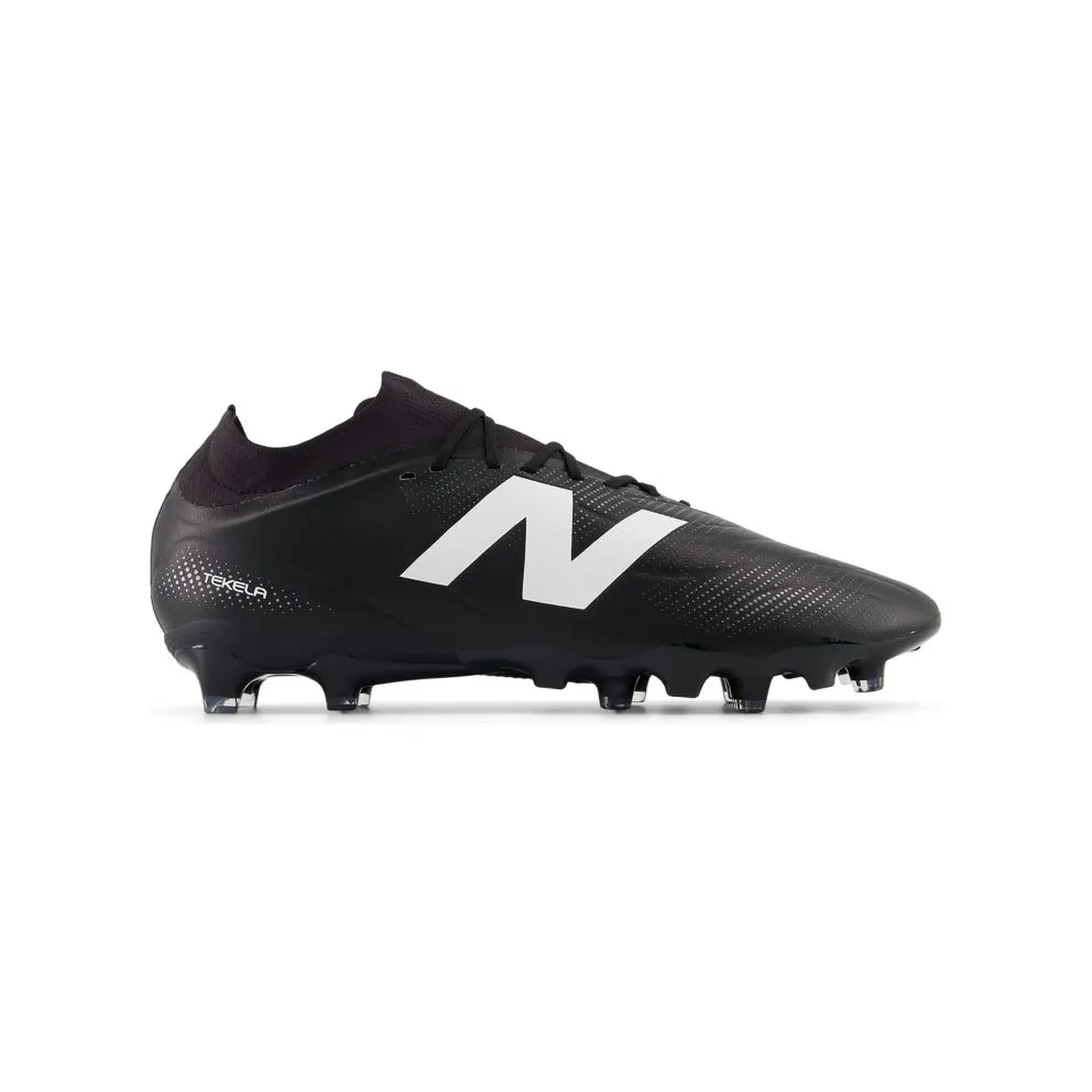 New Balance Tekela Team Low Laced FG V5 Black White Silver (ST3FBG5)