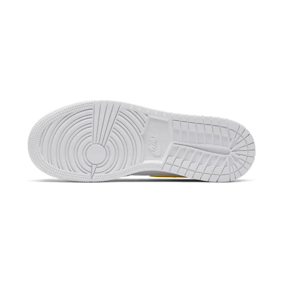 Jordan 1 Low White Neon (GS) White/White/Neon (CW7035-100)