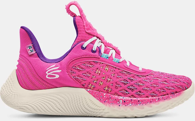 Under Armour nisex Basketball Shoes Curry Flow 9 Pink (3024248-605)