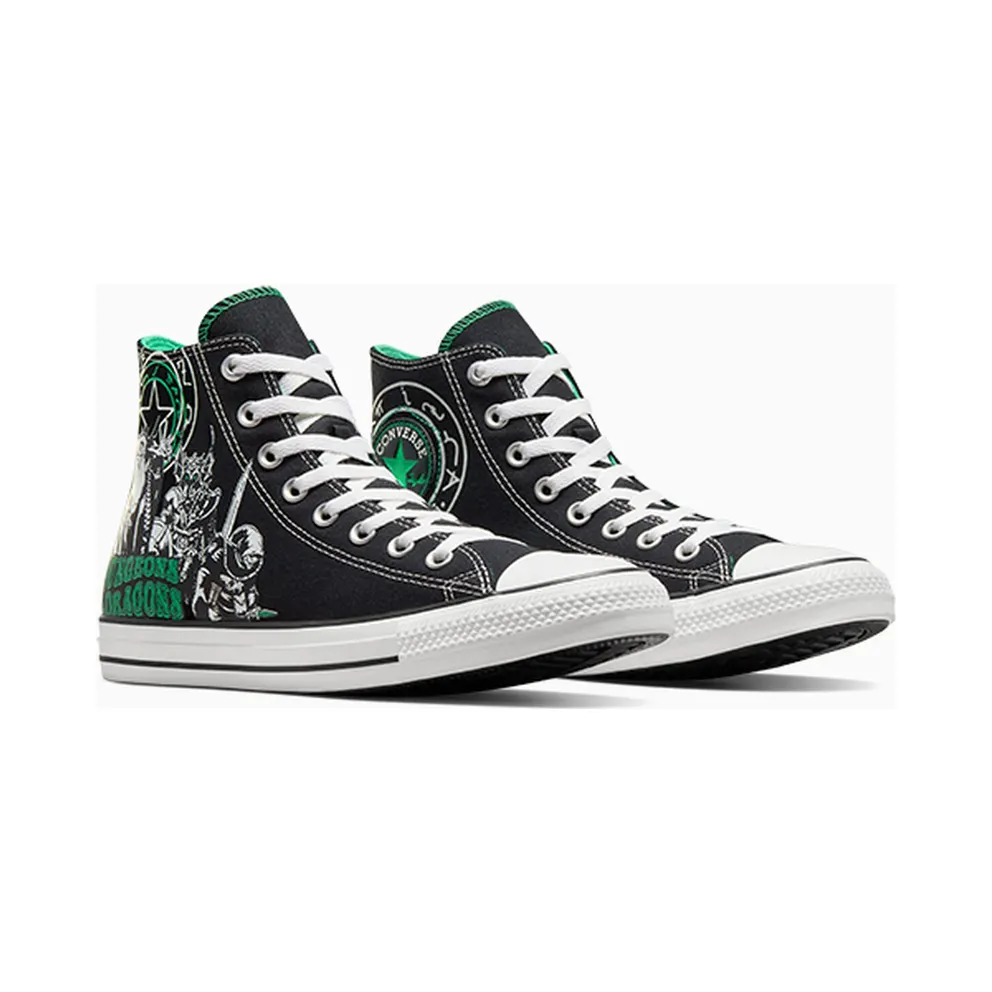 Converse Chuck Taylor All Star Hi Dungeons & Dragons Black Green (A09885C)